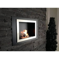 The Bio Flame 45" Lorenzo Wall Mounted Ethanol Fireplace