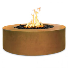 The Outdoor Plus 18" Tall Unity Corten Steel Fire Pit